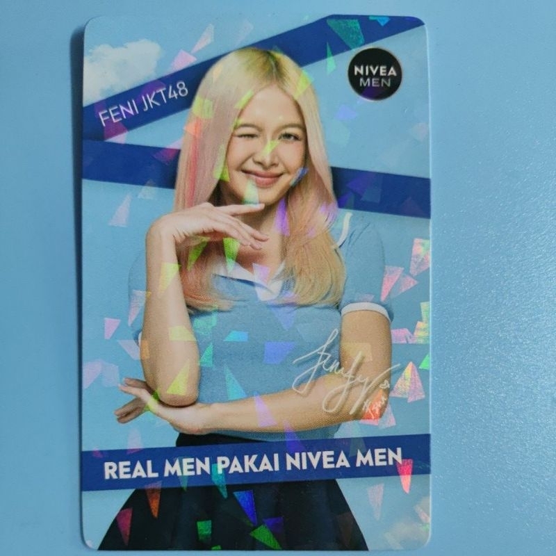 pc photocard feni nivea men jkt48