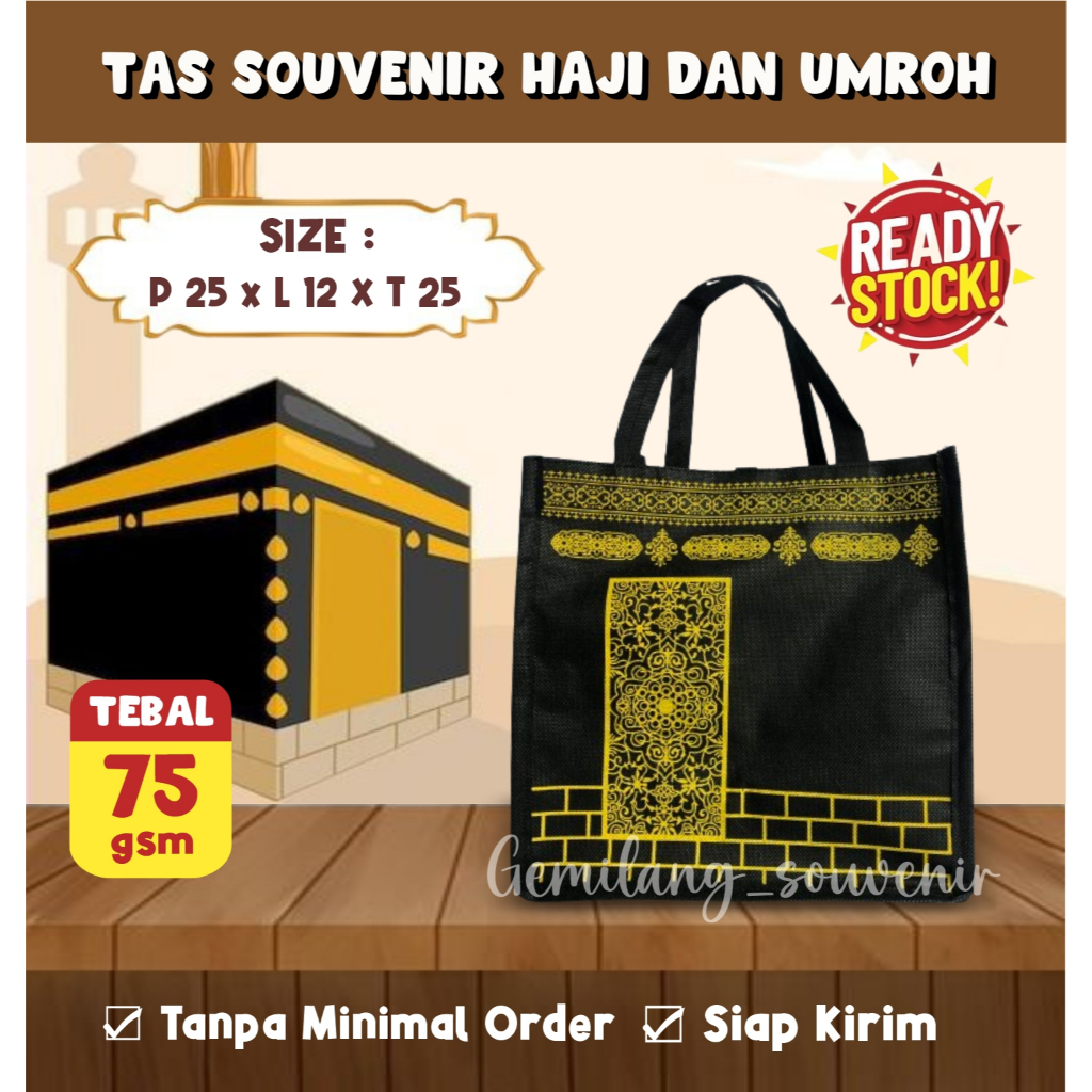 

Ready Stock/ Tas Bingkisan Haji/ Tas Bingkisan Umroh/ Souvenir Haji/ Souvenir Umroh/ Tas Haji Murah/ Siap Kirim