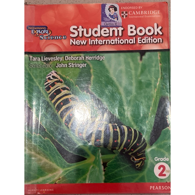 

Heinemann explore science student book