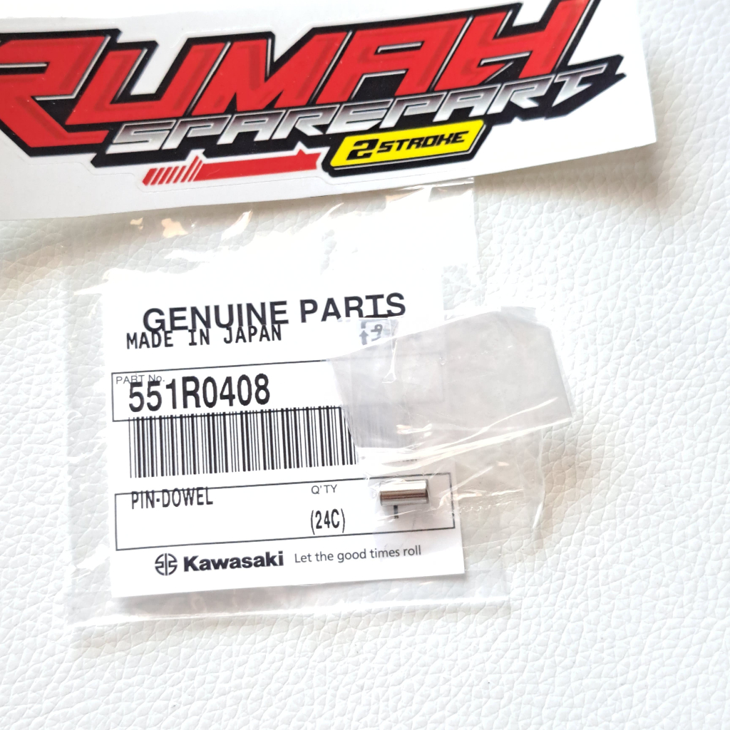 PIN DOWEL PEN DOWEL BLOK HEAD NINJA 150 SS R RR NEW OLD ORIGINAL KAWASAKI
