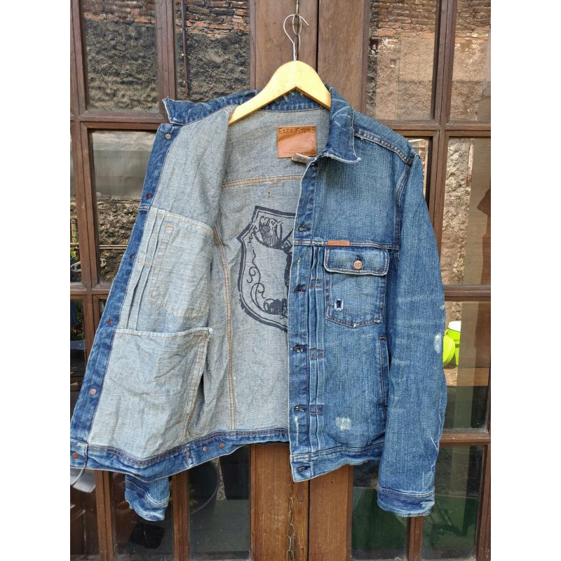 Ezra Fitch Denim Jacket Type II Mens Large