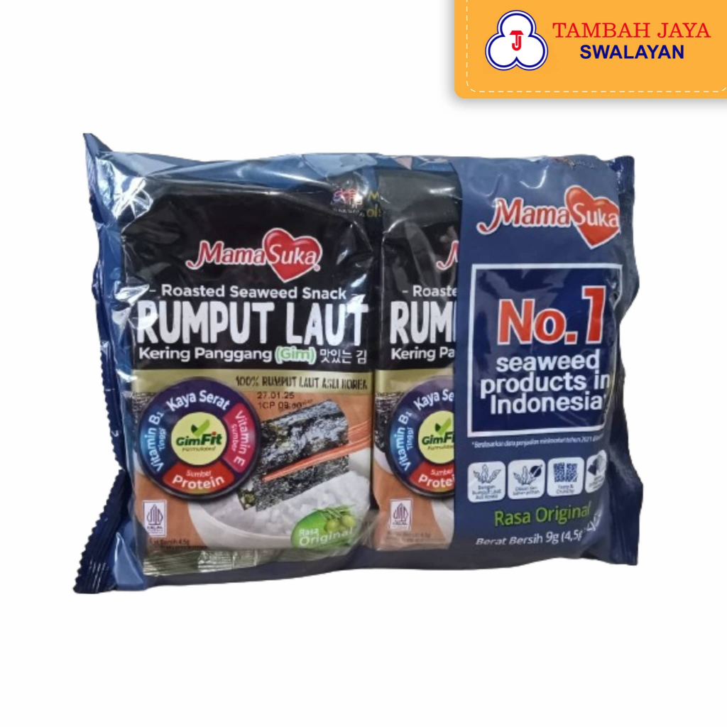 

Mamasuka Rumput Laut Rasa Originals 9g/2pcs