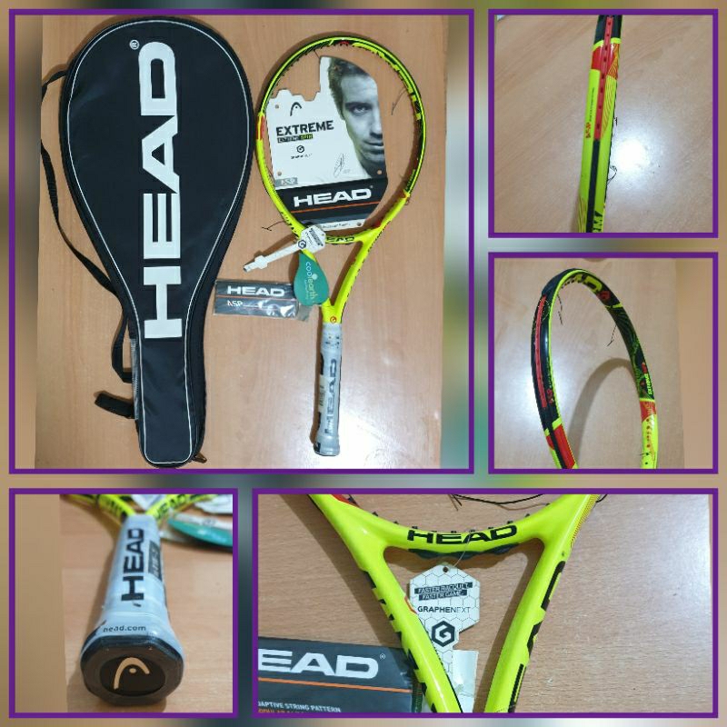 RAKET TENIS HEAD GRAPHENE XT EXTREME MPA. ORIGINAL. TENNIS RACKET