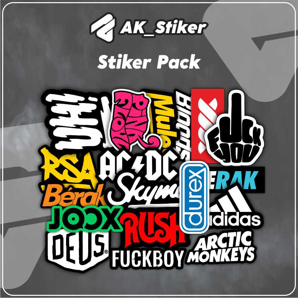 

COD STICKER AESTHETIC ISI 57 PCS STICKER PACK HYPEBEAST - STIKER AESTHETIC LAPTOP, AKSESORIS HP, ANTI AIR, MOTIF, HELM, TUMBLER