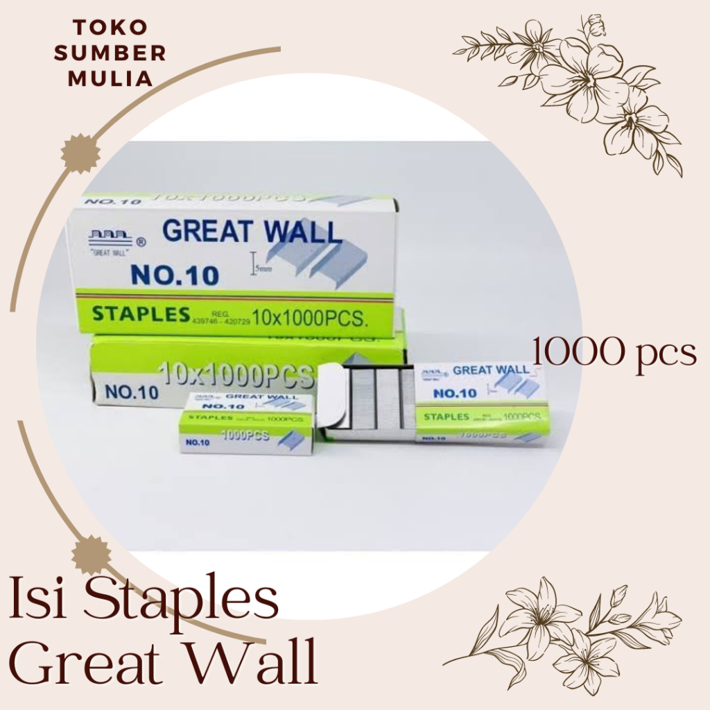 

Isi Staples Great Wall No.10