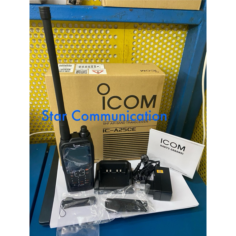 Icom IC-A25CE Icom A25 CE VHF Air Band Transceiver A25CE