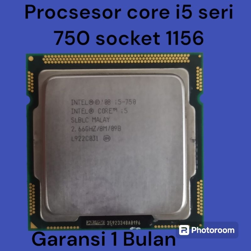 Procsesor core i5 seri 750 gen1 Intel