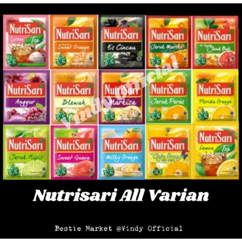 

Nutrisari Nutrifood All Varian Sachet