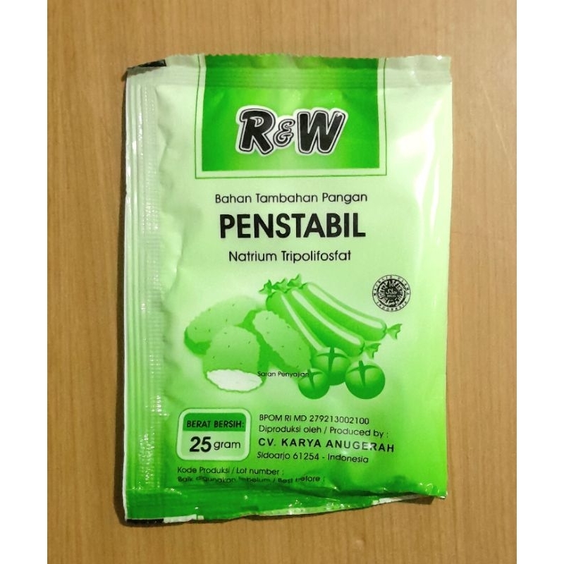 

R&W bahan tambahan pangan | penstabil | natrium tripolifosfat 25 gr