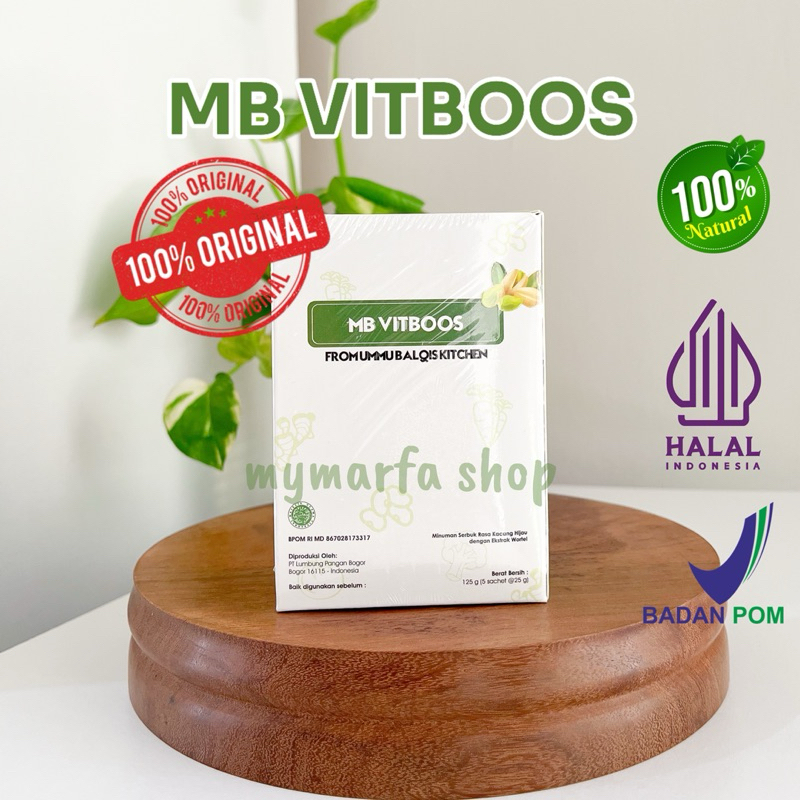 

[Ready] MB VIT BOOST VITBOOST SERBUK (minuman serbuk diperkaya SAYURAN ALAMI) 1 Box 5 Saset - READY STOCK SURABAYA