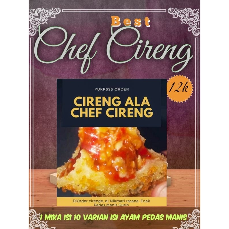 

Cireng Frozen Rasa Ayam Pedas isi 10