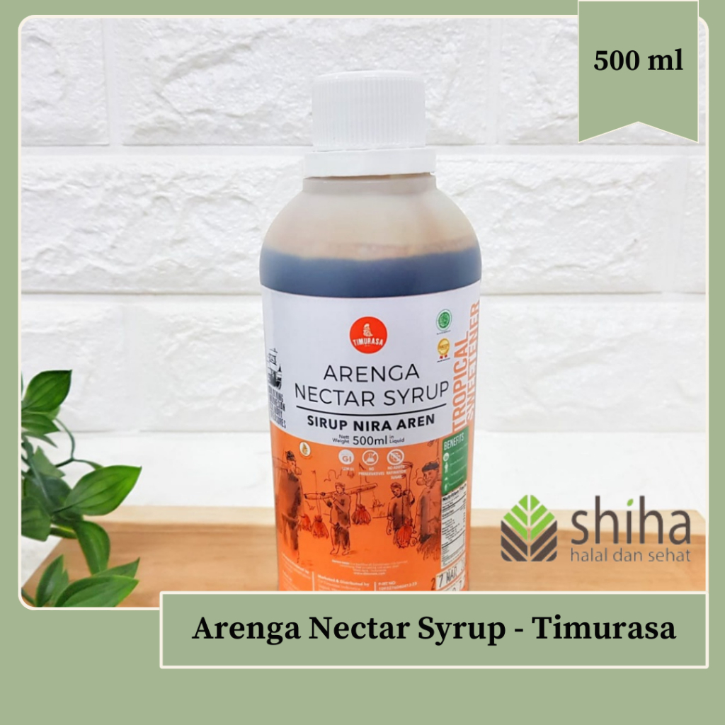 

Arenga Liquid Sugar Nectar Syrup Timurasa 500ml l Gula Aren Cair | Warung Shiha