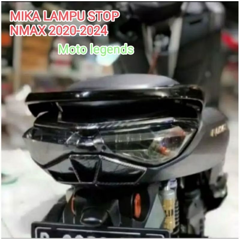 Kaca Mika Stop Lamp Smoke All New Nmax 2020 2021 Nmax 2022 2023 Smoke
