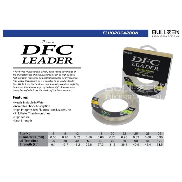 Senar Leader BULLZEN DFC LEADER 50M