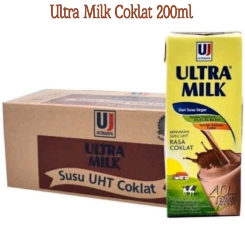 

Susu Ultra Coklat 200ml