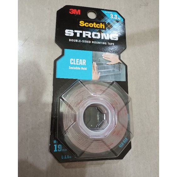 

KODE I7M6 Double tape 3m scotch original USA clear mounting tape 41S19 transparant