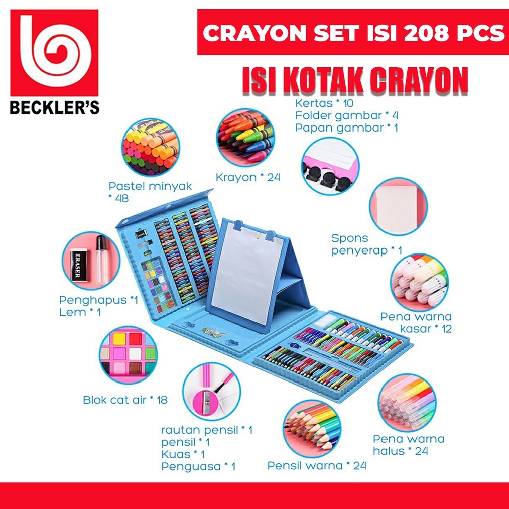 

KODE C1F2 Crayon Set 28 Pcs Pensil Warna Alat Menggambar Melukis Anakanak Crayon Cat Air Pensi murah dan praktis