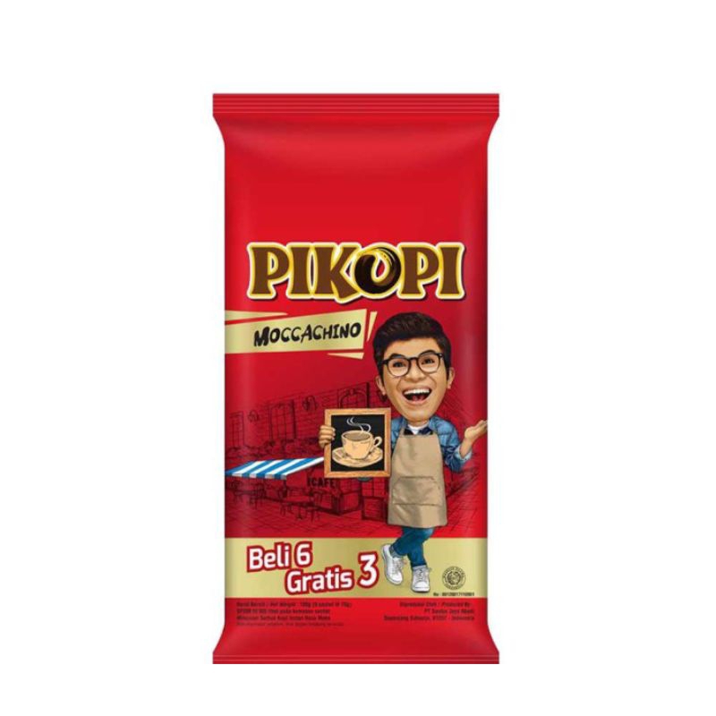 

pikopi kopi instan 9 sachet