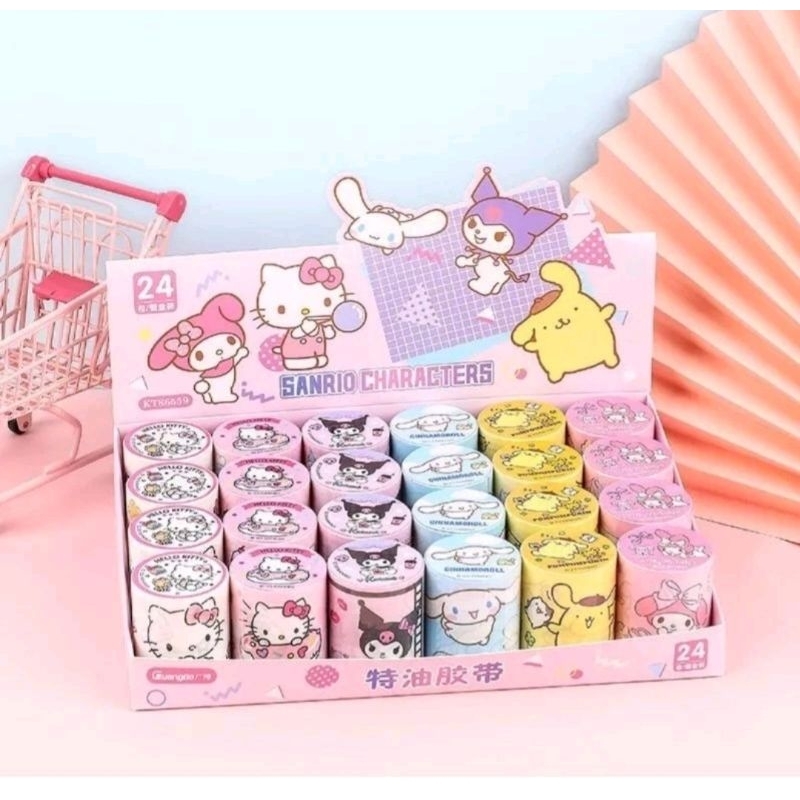 

Vanilleshop - Washi tape cinnamoroll kuromi sanrio license