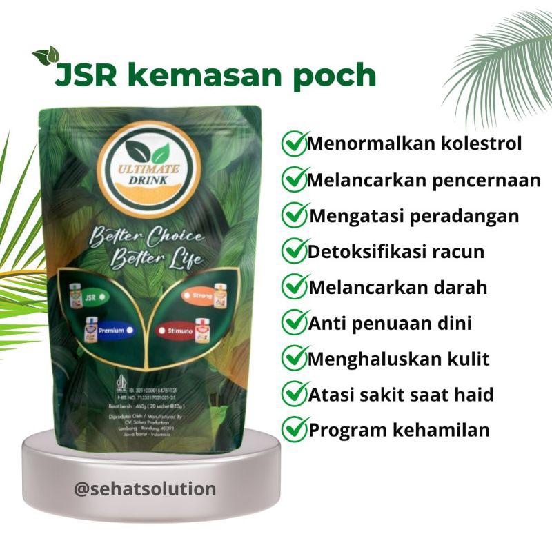 

Ultimate drink jsr ala dr.Zaidul Akbar ukuran pouch