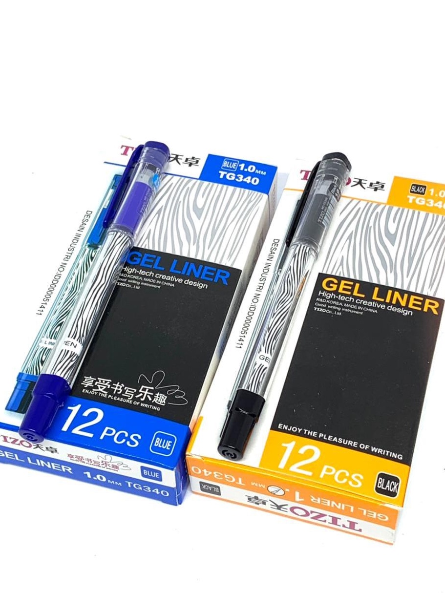 

KODE B9R PER LUSIN Gel Pen tizo tg 34 1mm Pulpen Tizo Tg 34 Pulpen Gel Tizo Gel Ink Pen Tizo Tg34