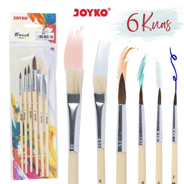

KODE Q5I8 12 Set Kuas Lukis Set BR1