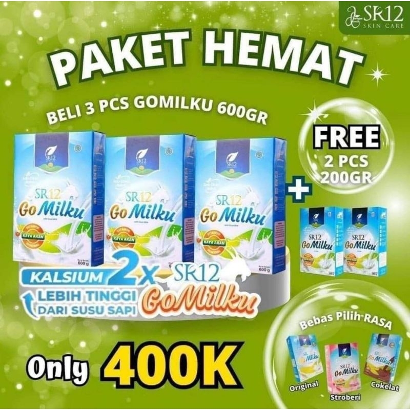 

PAKET HEMAT SUSU KAMBING PLUS HERBAL GOMILKU SR12 BELI 3BOX GRATIS 2 BOX