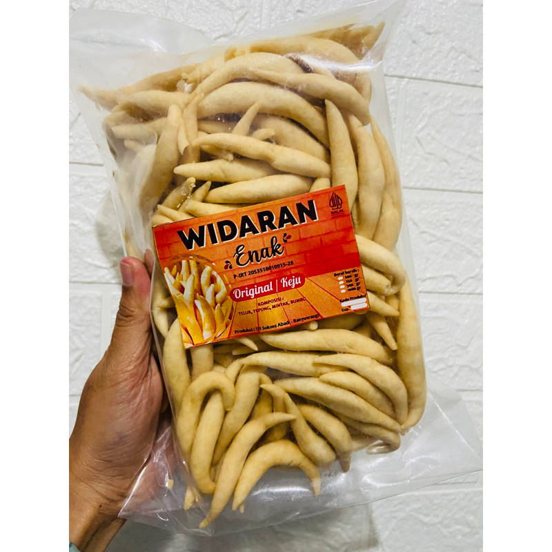 

Camilan || Widaran rasa Original & Keju isi 200 Gram