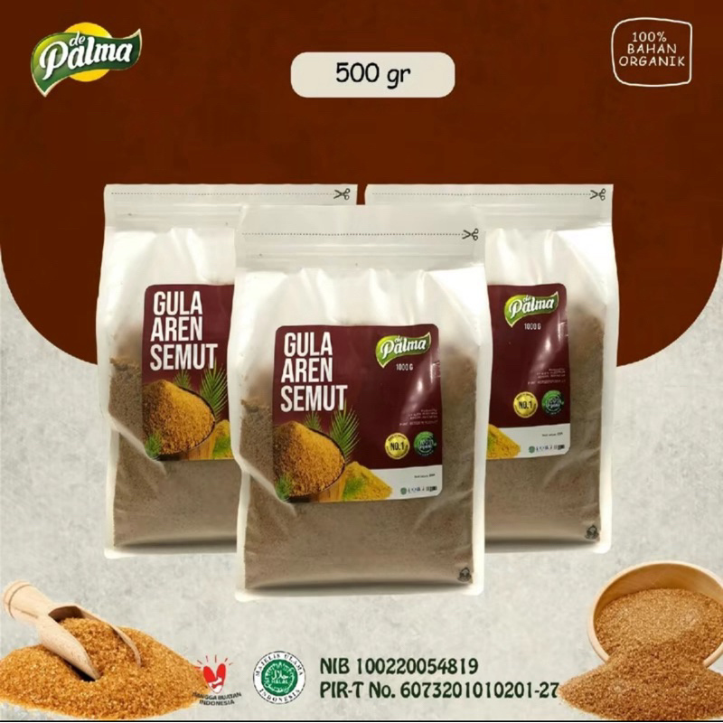 

GULA AREN SEMUT / GULA AREN 1/2 KG