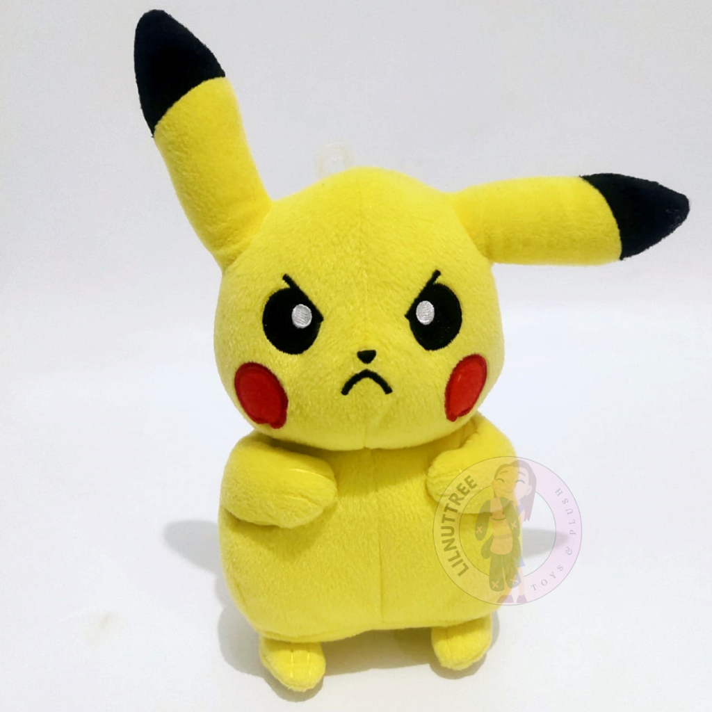 Boneka Pikachu Pokemon Original Takara Tomy Plush Doll