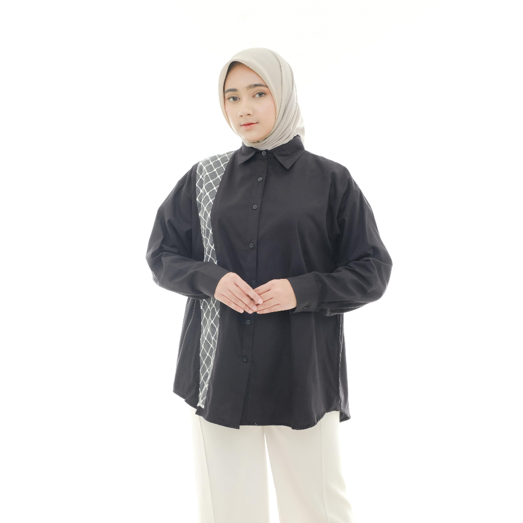 Sevanisista Kameja Wanita Oversize Marsha Shirt