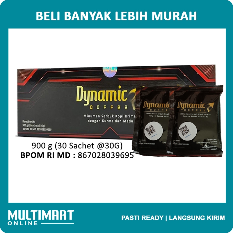 

Kopi Dynamic Original 30 Sachet Asli