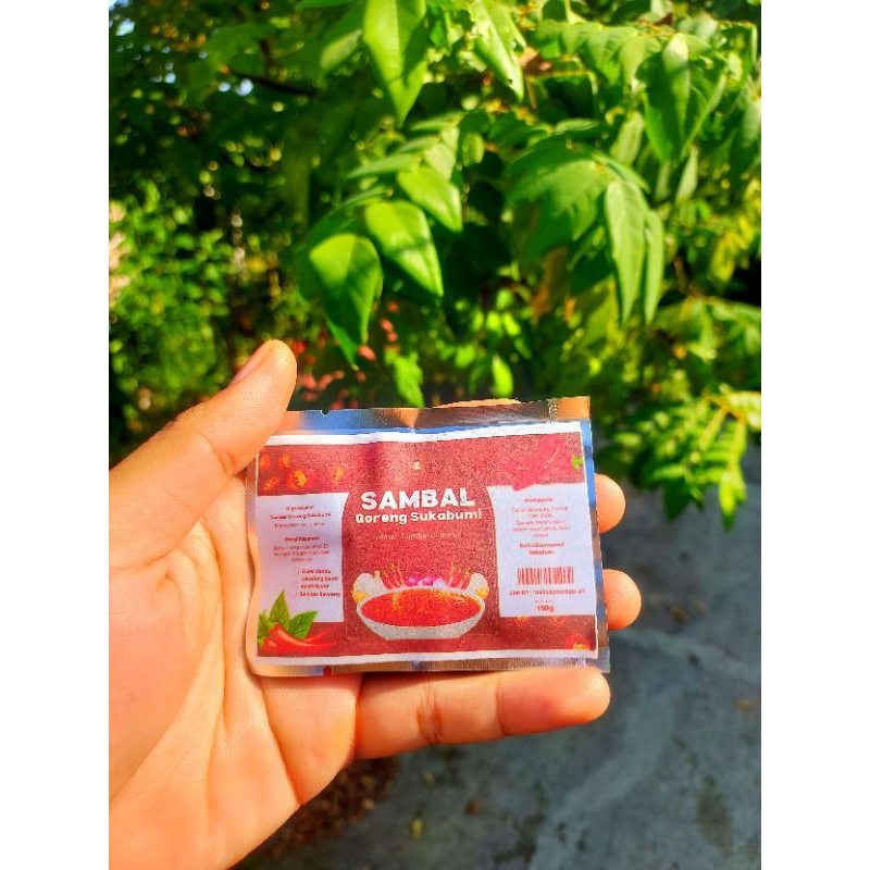

Sambal Goreng Sukabumi Kemasan Ekonomis