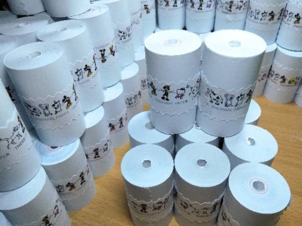 

KP8 Kes printer thermal 1 roll 57x3 58x3 coreless printer 58mm struk kasir edc 1 roll