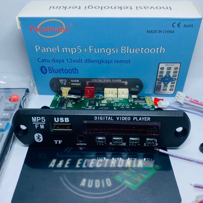FG2 MODUL MP5 VIDEO PLAYER FM RADIO BLUETOOTH KIT MP5 VIDEO PLAYER FM RADIO FULL SET