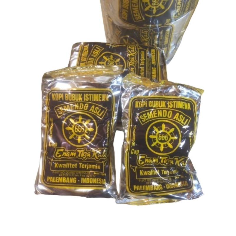 

kopi Semendo asli cap 666 Palembang indonesia