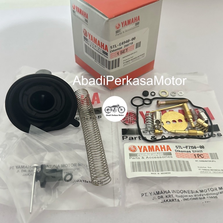 Harga TERMURAAH Karet Vakum  Repair Kit Yamaha Mio Sporty Smile Soul Nouvo Fino Karbu 5TL
