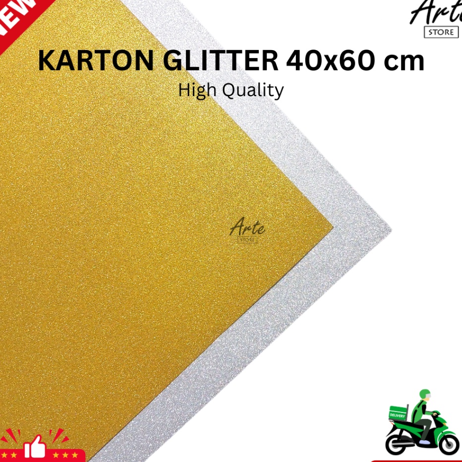 

Boom Karton Glitter Glitter Paper 4x6 cm