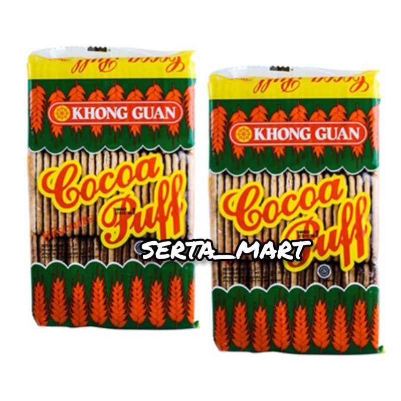 

Khong Guan Cocoa Puff 320gr - Biskuit Khong Guan Cocoa