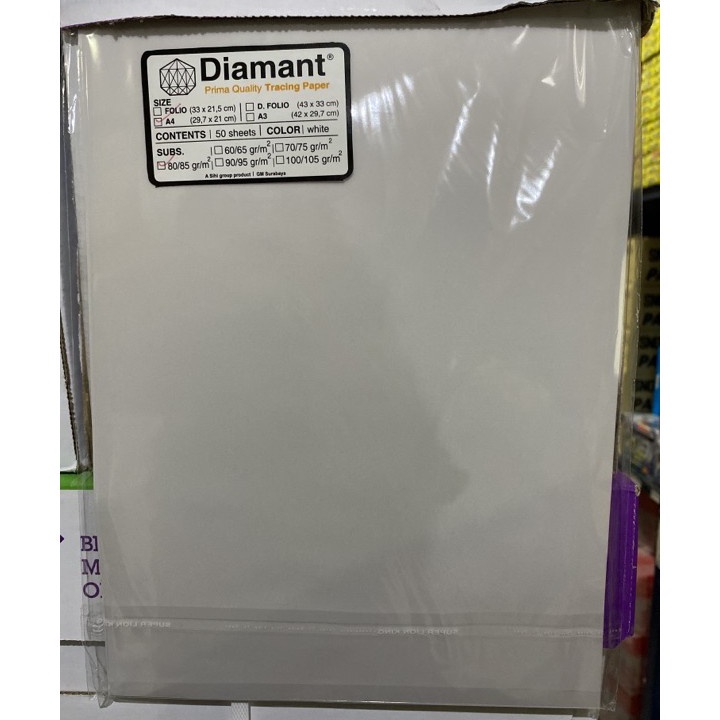 

FG2 KES KALKIR A4 85 GR DIAMANT 5 LBR ORINAL