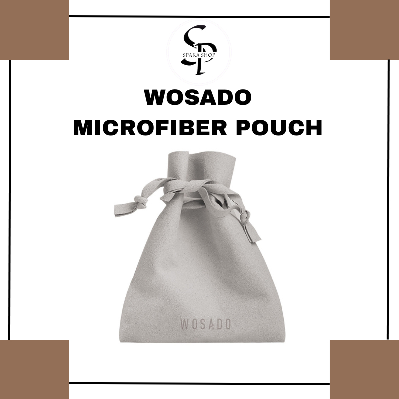 Wosado Microfiber Pouch Tempat Penyimpanan Bulu Mata Wosado