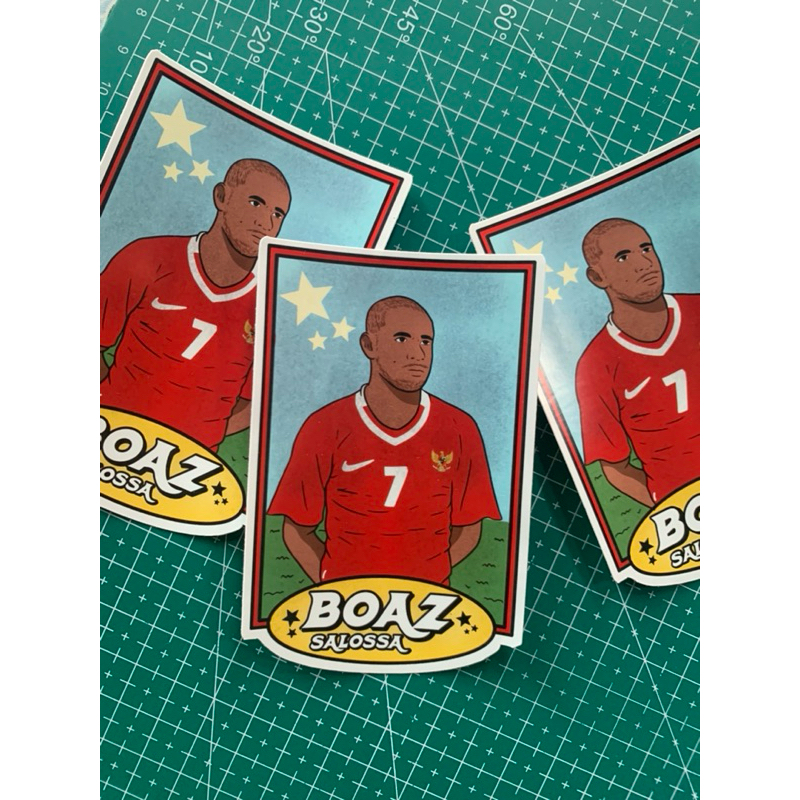 

ALIVEDSGN-STIKER TIMNAS EDITION ( BOAZ SALOSSA )-stiker bola / stiker laptop / stiker tumbler