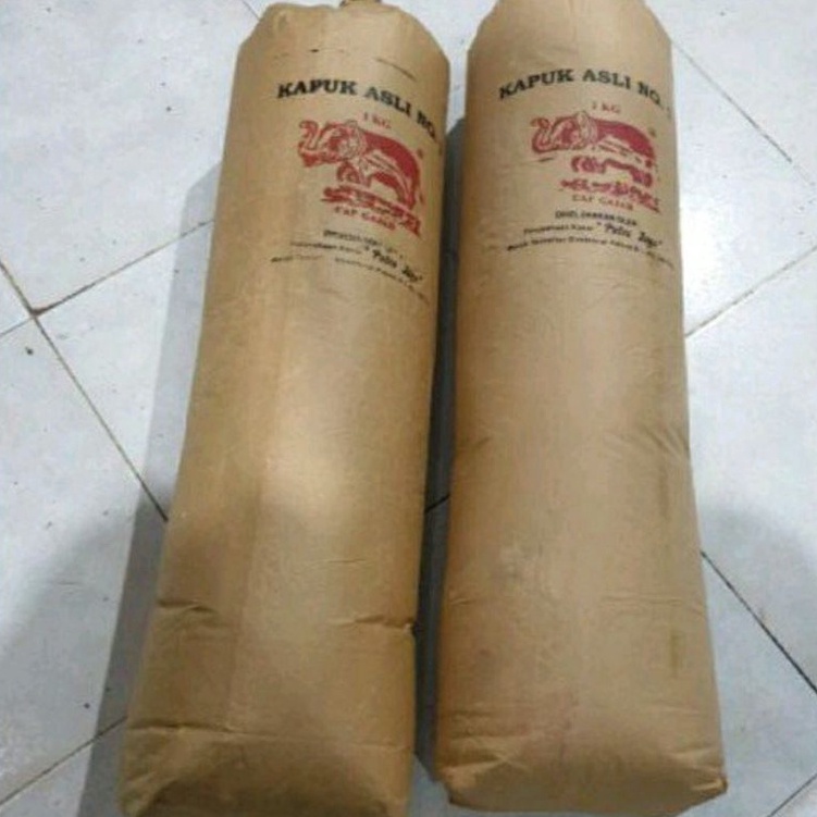 Special Pr Kapuk Cap Gajah Kapuk Kilo Kiloan 1 kg Refill Kapuk Asli