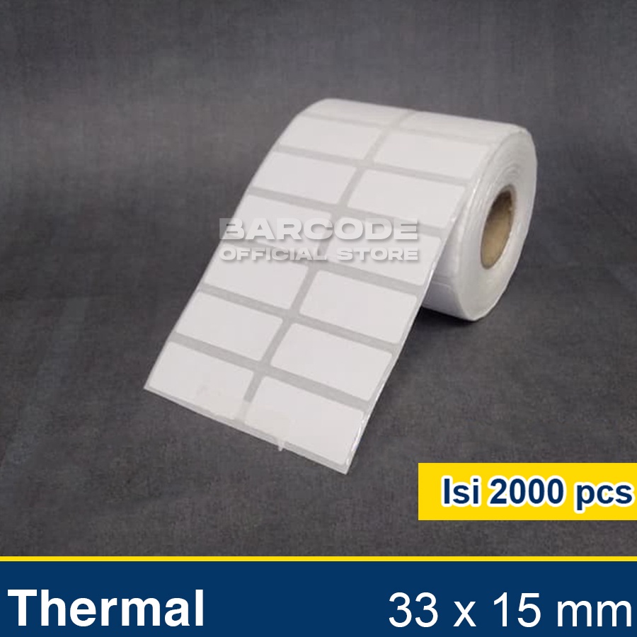 

Gila Label Thermal 33x15mm 33x15 33 x 15 mm 2 Kes Sticker Receipt Printer Barcode Xpinter