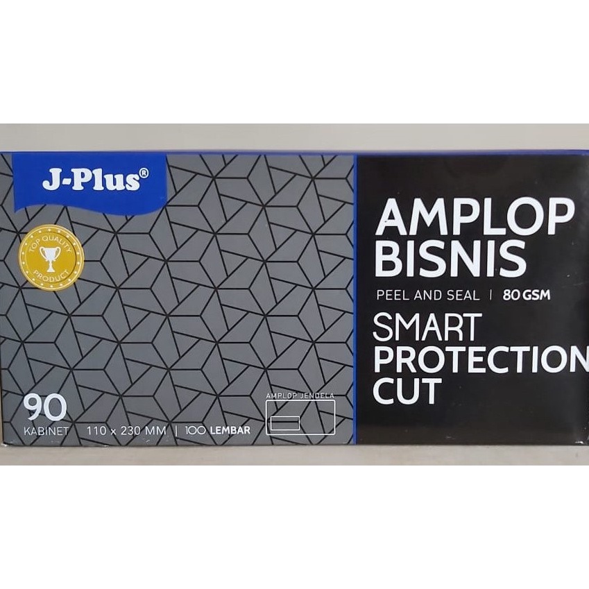 

FG2 JPLUS Biru Amplop Putih JENDELA KIRI Amplop WINDOW No9 1 Pack