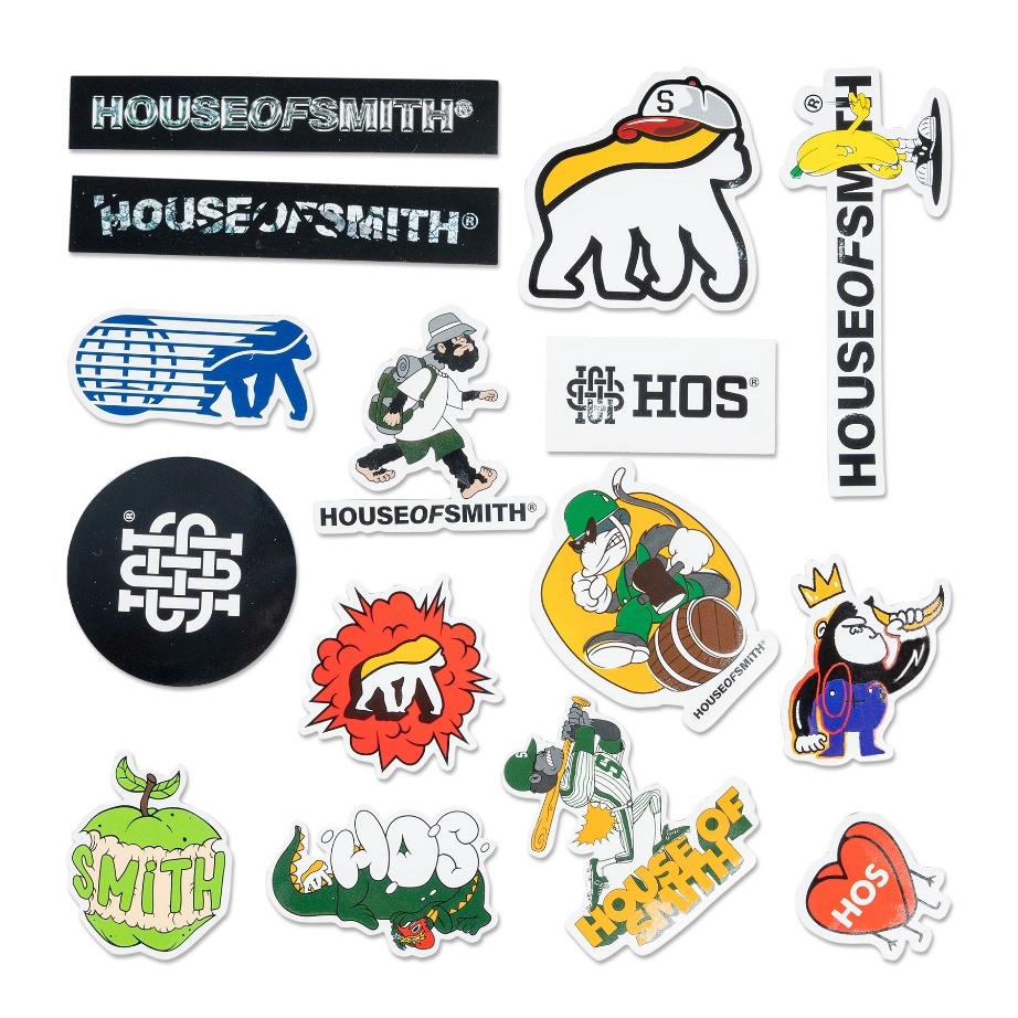 

KI3 House of Smith Sticker Smith Sticker Pack 2 1 Pack 15 pcs sticker