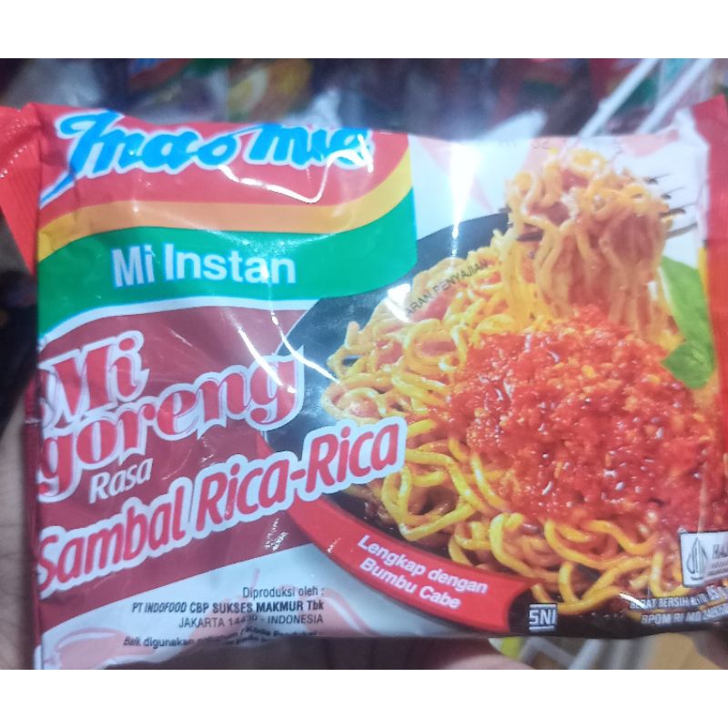 

Indomie Goreng Rasa sambal Rica-Rica