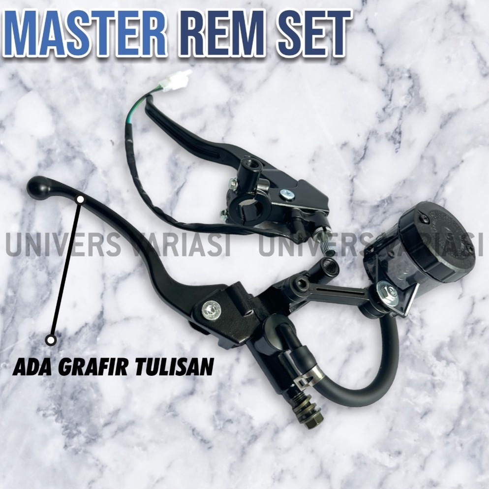 Tidak Diragukan MASTER REM BREMBO FULLSET KIRI KANAN HANE KANAN TABUNG BIG E BREMBO  HANDEL KIRI ADA