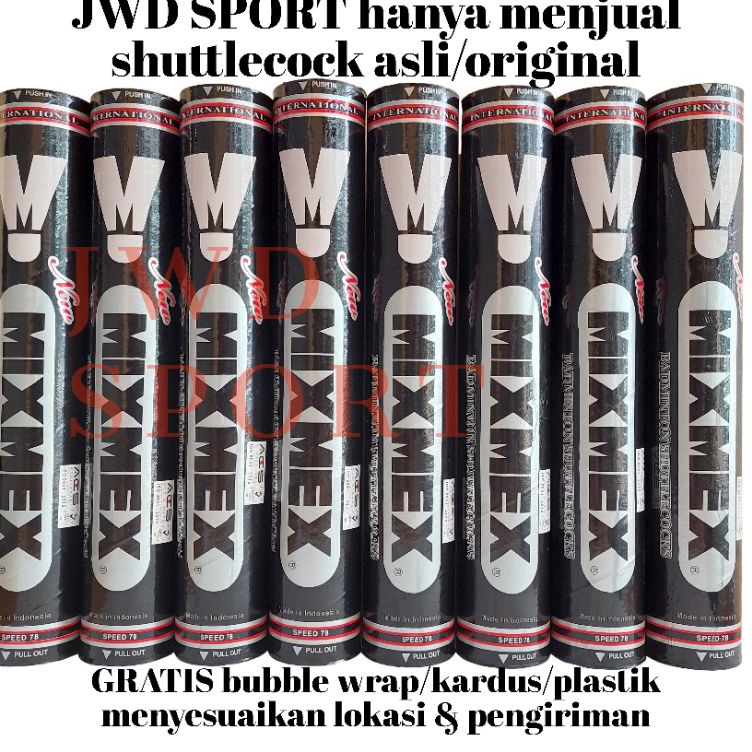 Get Product  MixMex Shuttlecock Original isi 12 per slop  Kok Badminton  Bulutangkis