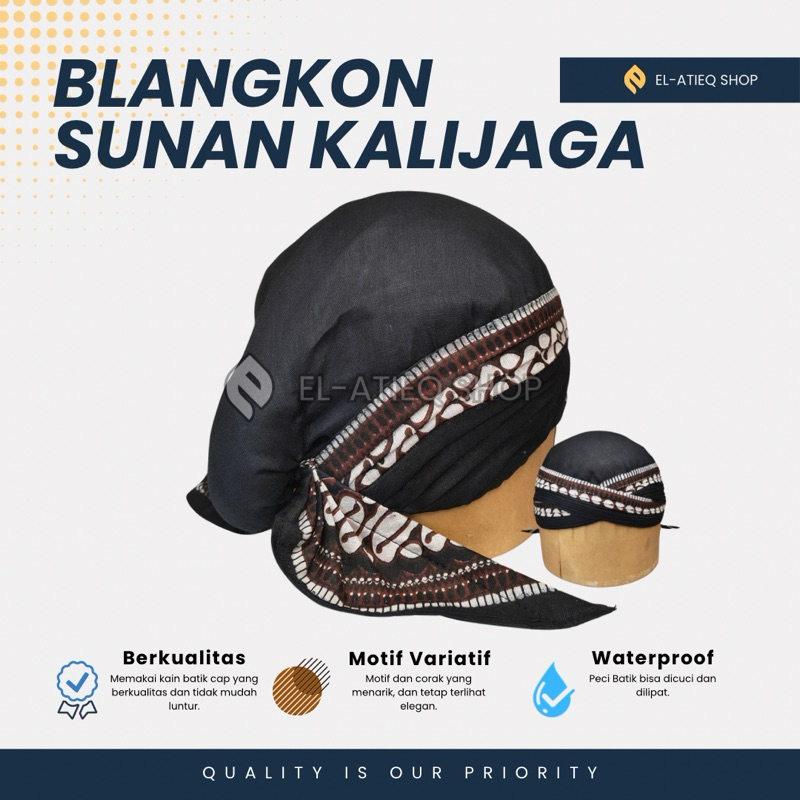 Blangkon Murah cuci lipat sunan Kalijaga